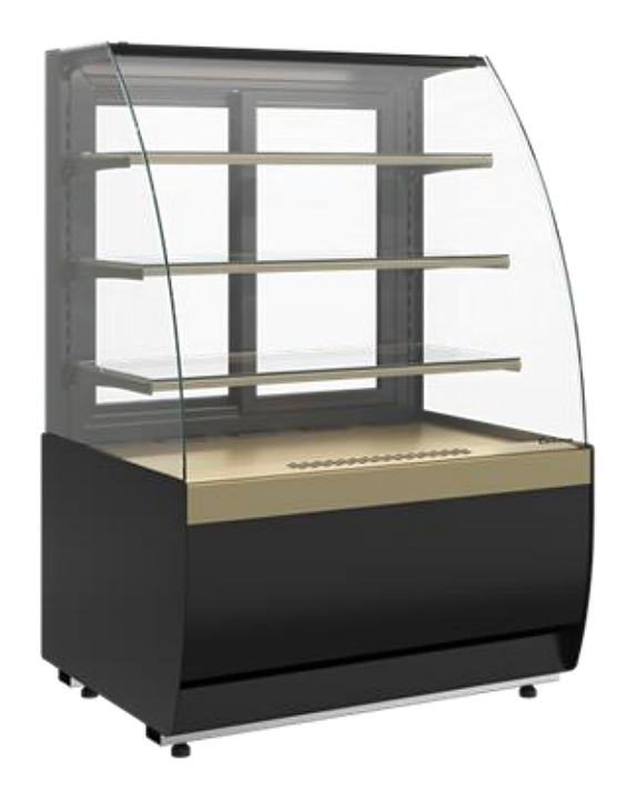 Витрина кондитерская Полюс K70 VM 0,9-2 0102-0109 (открытая)