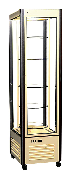 Витрина кондитерская Полюс D4 VM 400-2 (R400Свр) (1015-0102 (бежево-корич))