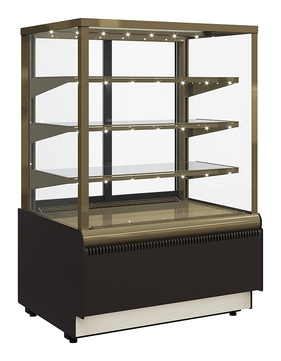 Витрина кондитерская Полюс KC70 VM 0,9-1 0102-0109 (ВХСв-0,9д Carboma Cube)