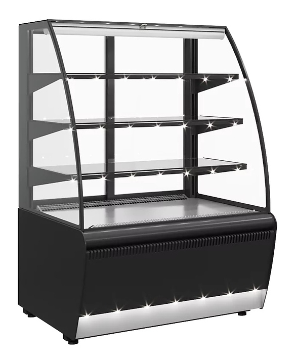 Витрина кондитерская Полюс K70 VV 1,3-1 STANDARD 9005-0430