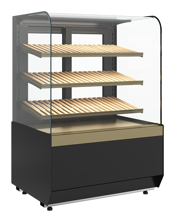 Витрина нейтральная Полюс KR70 N 1,3-1 LIGHT (9005)